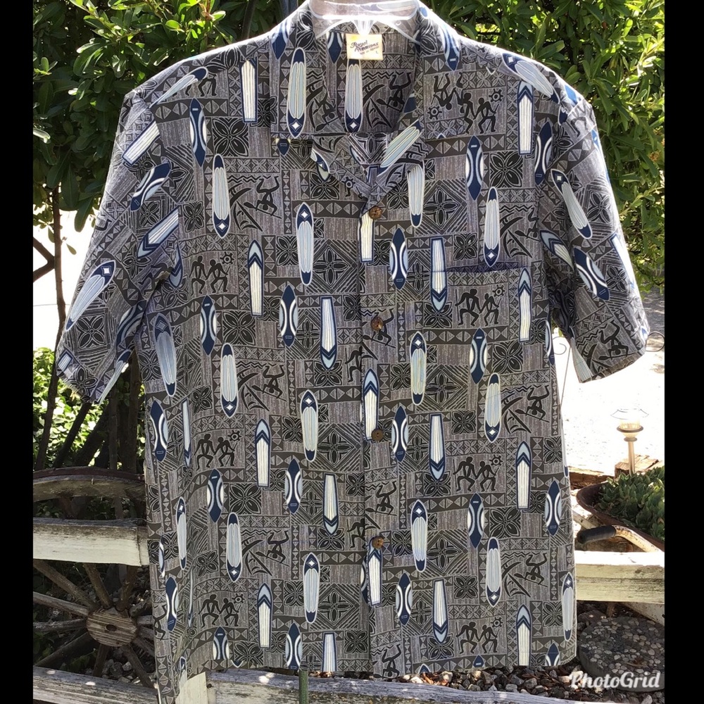 Royal Creations Hawaiian Surfboards Shirt L